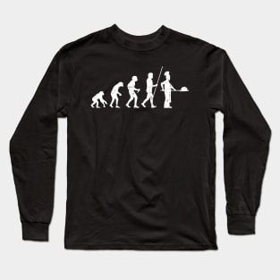 Baker Evolution Bakery Team Baking Gift Long Sleeve T-Shirt